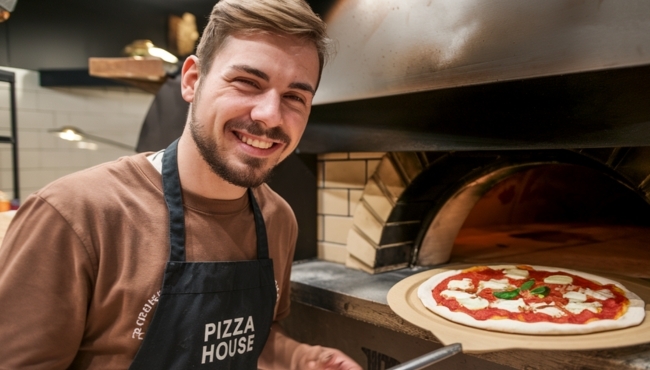 Menu Pizza con Antipasto di Pesce per 2 Persone